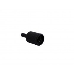 Casquilho de silicone - Preto