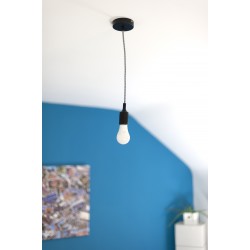 Casquilho de silicone - Preto