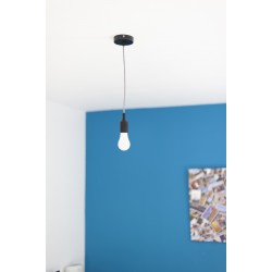 Casquilho de silicone - Preto
