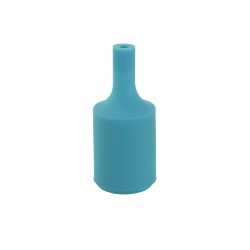 Casquilho de silicone - azul pavão