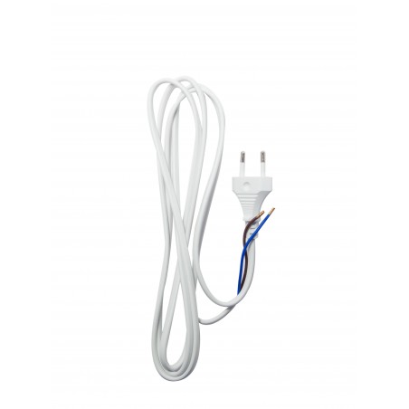 Cabo HO3VVH2F 2 x 0,75 mm2 -2 m - branco-sch