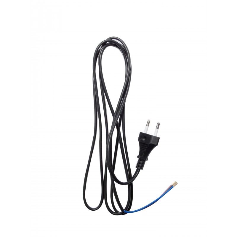 HO3VVH2F cabo 2 x 0,75 mm2 -2 m - preto