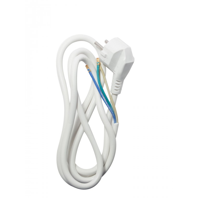 Cabo HO5VVF 3 x 1,5mm2 - 1,5m - branco