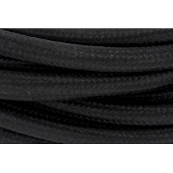 Cabo HO3VV-F 2 x 0,75 mm2 - 5m - tecido preto