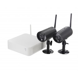 DVR sem fio com 2 câmeras