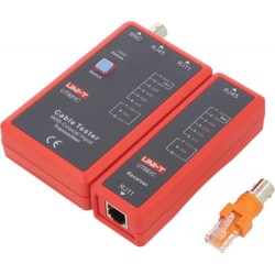 Testador De Rede  Telefone  Coaxial Rj11 Rj45 Bnc