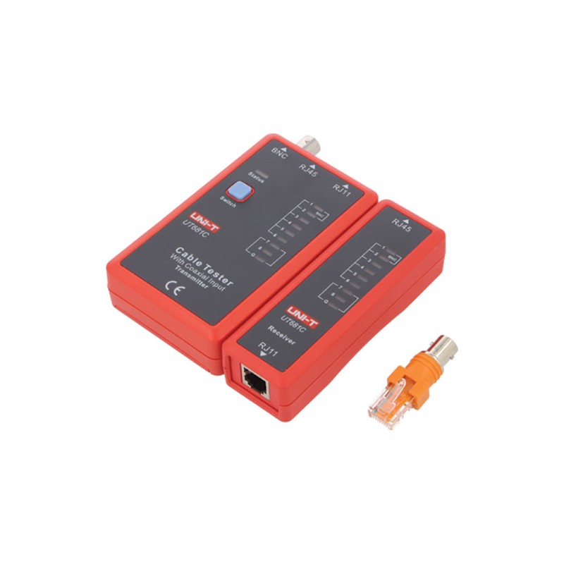 Testador De Rede  Telefone  Coaxial Rj11 Rj45 Bnc