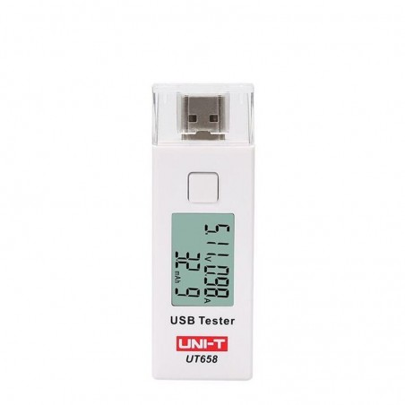 Testador Digital USB Tensão de 3V-9.0V 0-3A c/ LCD