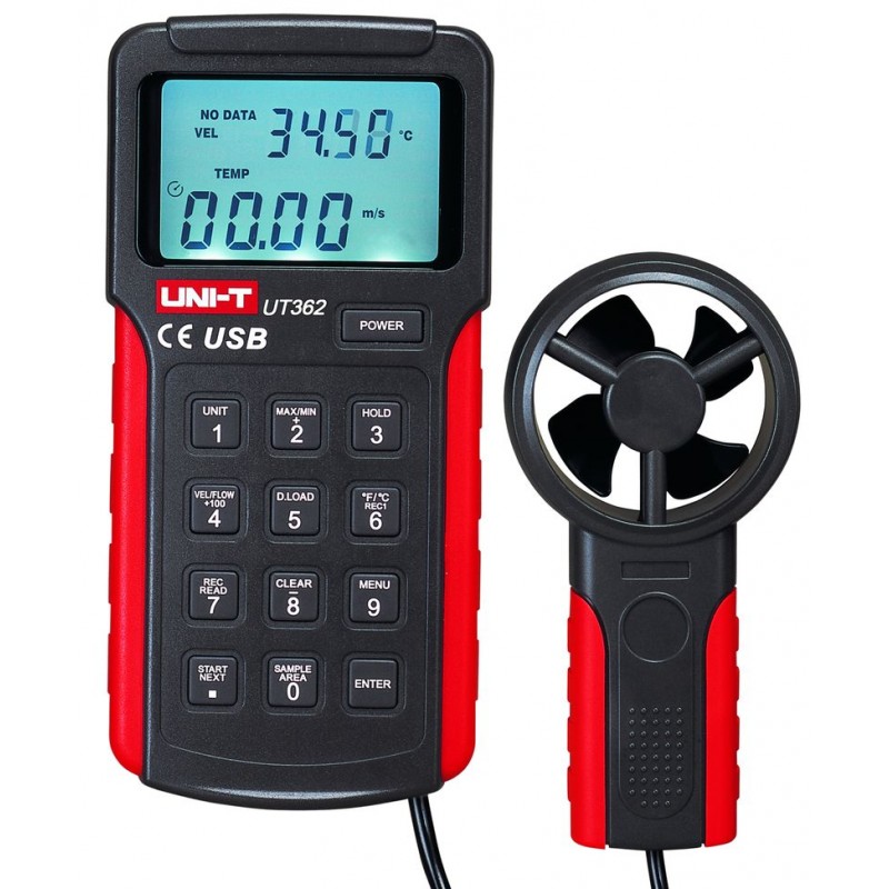 Anemometro Digital 2-10M/S