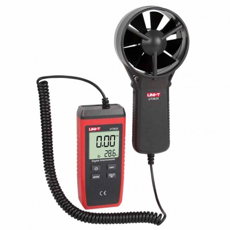 Anemometro Digital 0~30M/S c/Funçao de Temperatura