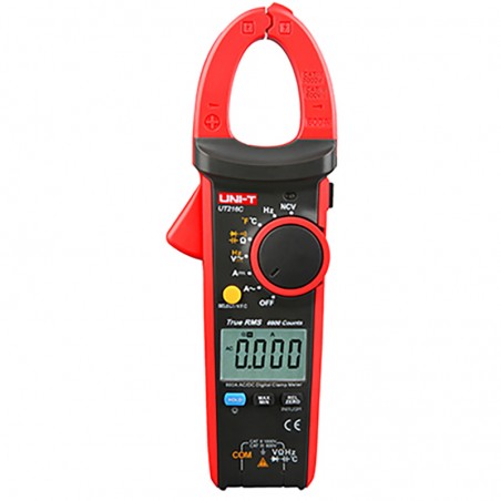 Pinça Amperimétrica Digital True RMS 600A