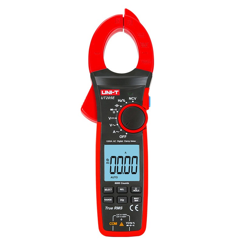 Pinça Amperimétrica Digital True Rms 1000a