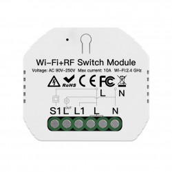 Módulo de iluminação WIFI + RF 433 TUYA/SmartLife