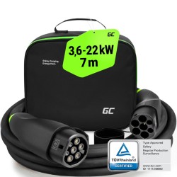 Cabo EV 22kW Tipo 2 para Tipo 2 - 7m