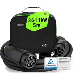 Cabo EV 11kW Tipo 2 para Tipo 2 - 5m
