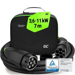 Cabo EV 11kW Tipo 2 para Tipo 2 - 7m