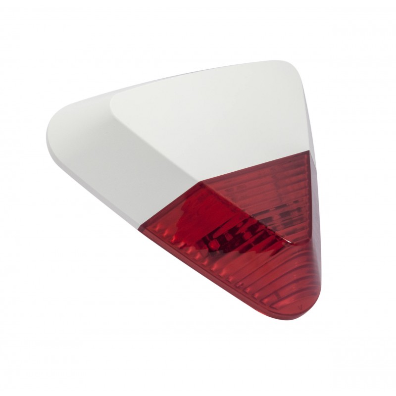 Sirene exterior sem fio com Luz flash. Compativel 34942, 34949