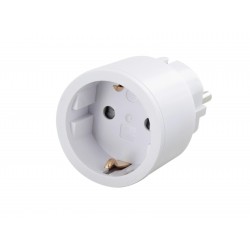 Soquete nano ligado / desligado (2300W) schuko