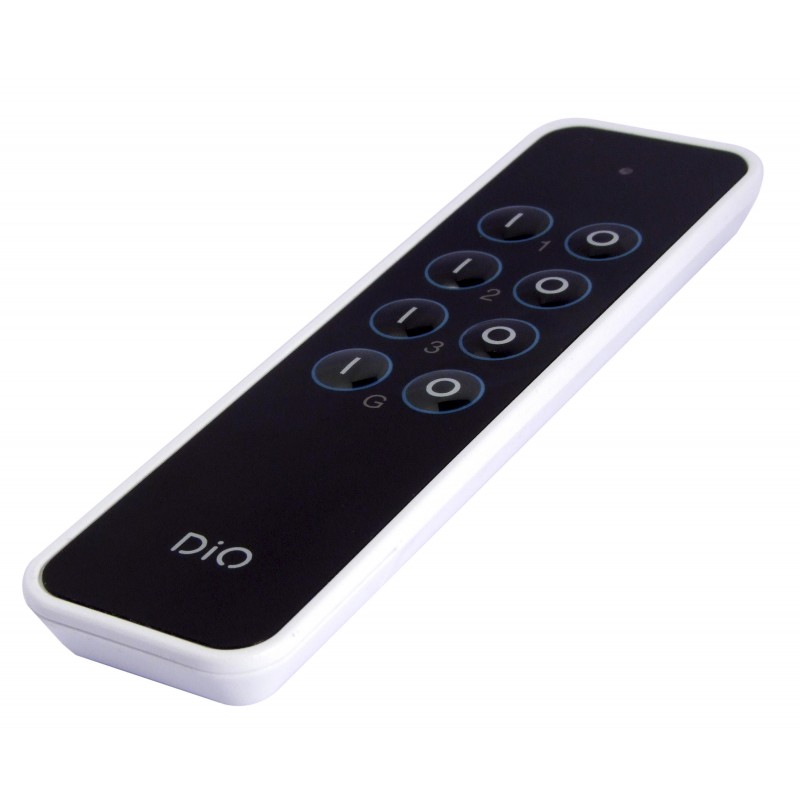 Controle remoto preto de 3 canais