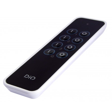 Controle remoto preto de 3 canais