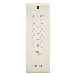 Controle remoto preto de 16 canais