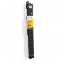 Bloco 10 x 16 A com interruptor - 1,5m 3x1,5mm2- preto (SCH)