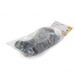 Bloco 3 x 16 A - 3 m - Preto (SCH)