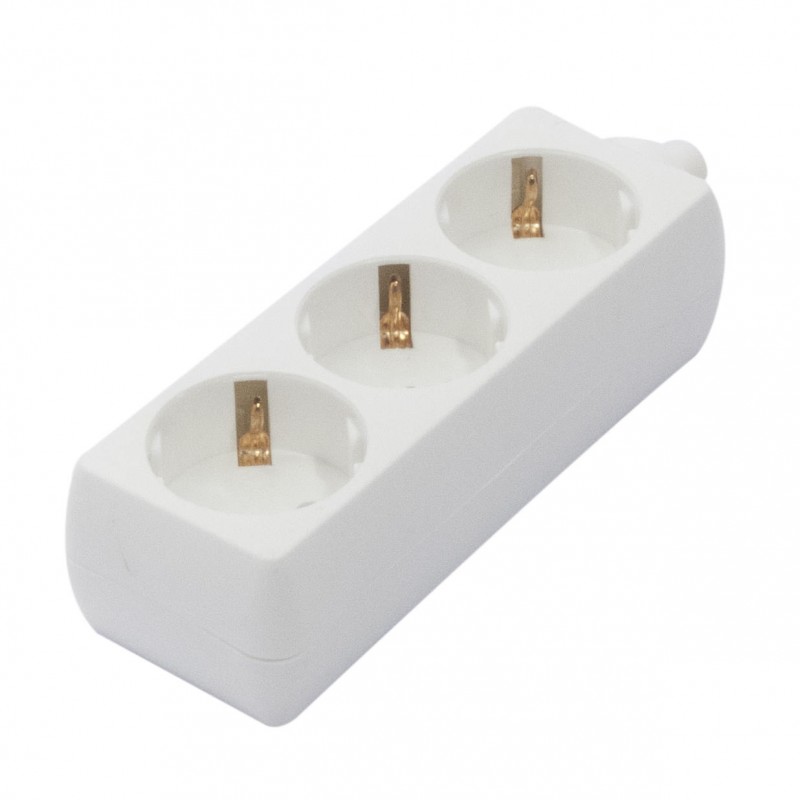 3 x 16 A bloco sem fio - branco (SCH)