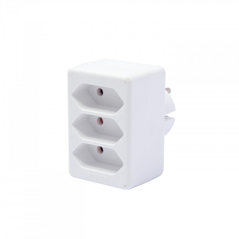Domino 3 x 2,5 A - branco