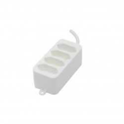 Bloco 4 x 2,5 A - 1,5 m - Branco