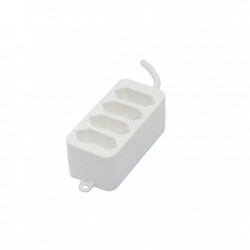 Bloco 4 x 2,5 A - 1,5 m - Branco