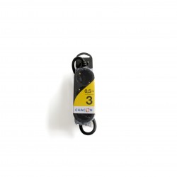Bloco 3 x 16 A - 0,5 m - Preto (SCH)