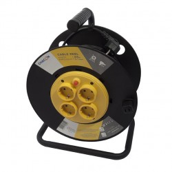 Carretel com plugues fixos 4x16A HO5VV-F 3 x 1,0mm² - 25 m