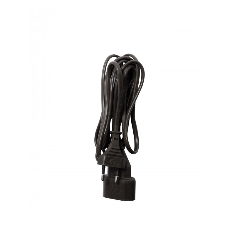 Prolongateur H03VVH2F 2 x 0,75mm2 2,5 A - 5 m - noir (SCH)