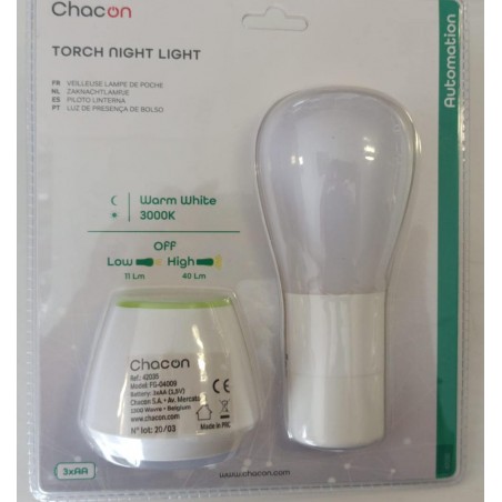 Luz noturna de emergência