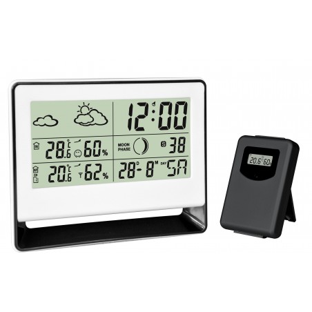 Estação meteorológica com sensor externo sem fio