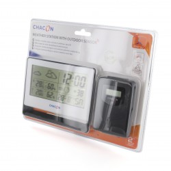 Estação meteorológica com sensor externo sem fio