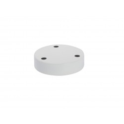 Suporte Teto de metal 12 cm 3 orifícios - branco